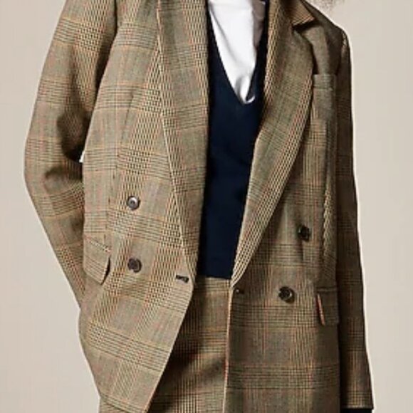 Rag & Bone Olive Linen Blend Jacket Size 8 - Picture 7 of 10